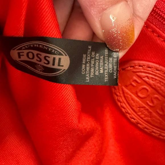 Fossil Convertible Shopper Tote Bag SHB1211 - Picture 15 of 16